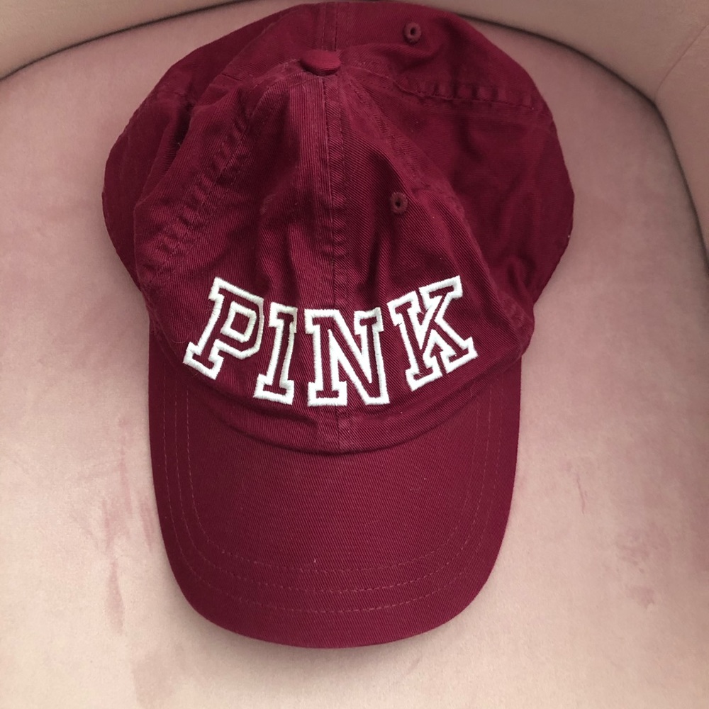 Victoria Secret Pink Baseball Cap (Maroon)